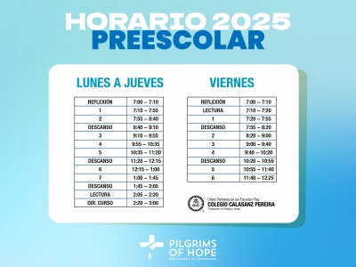 Horarios de clases 2025