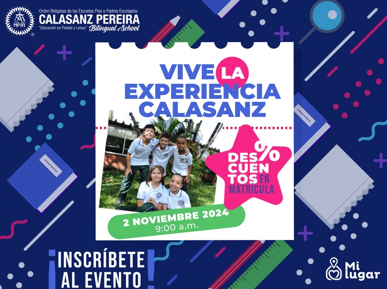 Vive la experiencia Calasanz