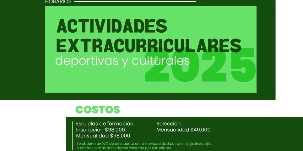 Actividades extracurriculares